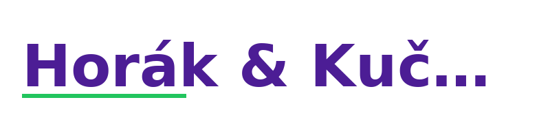 Horák & Kučera logo